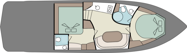 FP44 - Interior - 2 cabin version