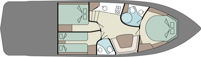 FP44 - Interior - 3 cabin version
